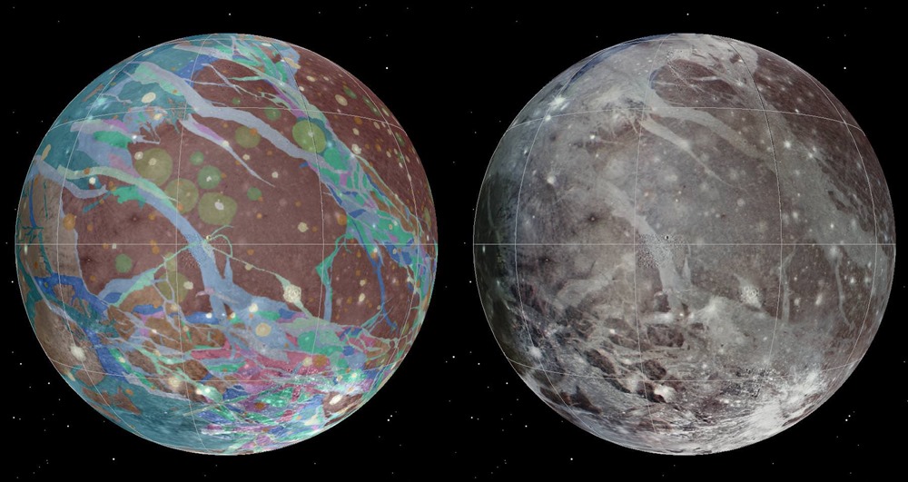 Aujourd’hui, la sonde Juno de la NASA devrait passer au plus près de la lune de Jupiter, Ganymède