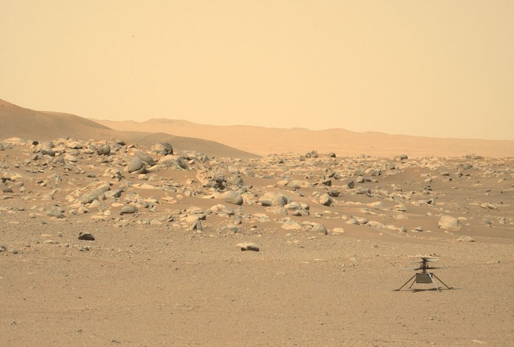L’hélicoptère Ingenuity emprunte un ambitieux raccourci sur Mars lors d’un neuvième vol