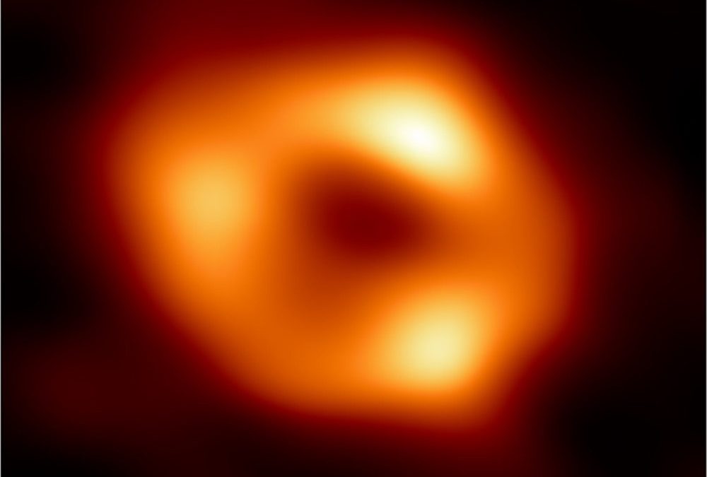 Sur la première image du trou noir au centre de notre galaxie