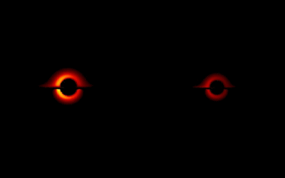 L’ombre d’un couple de trous noirs supermassifs permet de découvrir une nouvelle méthode pour les étudier
