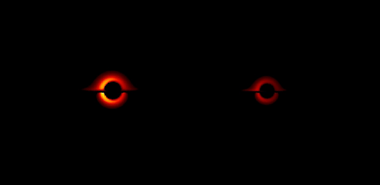L’ombre d’un couple de trous noirs supermassifs permet de découvrir une nouvelle méthode pour les étudier