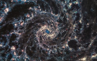 Une vue hypnotique de la galaxie fantôme par le télescope spatial James Webb