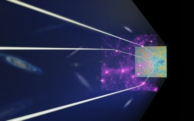 A l’aide d’un effet de lentille cosmique, des chercheurs observent la plus ancienne matière noire repérée dans l’univers