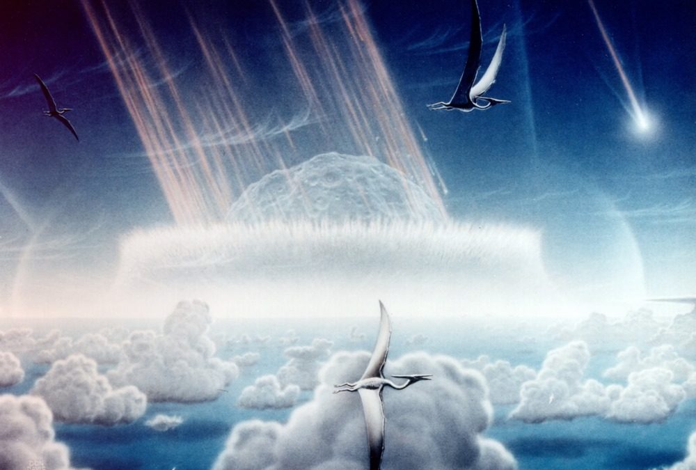 L’astéroïde qui a éteint les dinosaures a également produit un énorme tsunami global, créant une vague de près de 5 km de haut