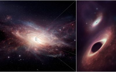 Parmi tous ceux découverts, ces deux trous noirs supermassifs sont les plus proches d’une collision