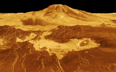 Anciennes données, nouvelle découverte : un volcan actif sur Vénus, repéré pour la première fois