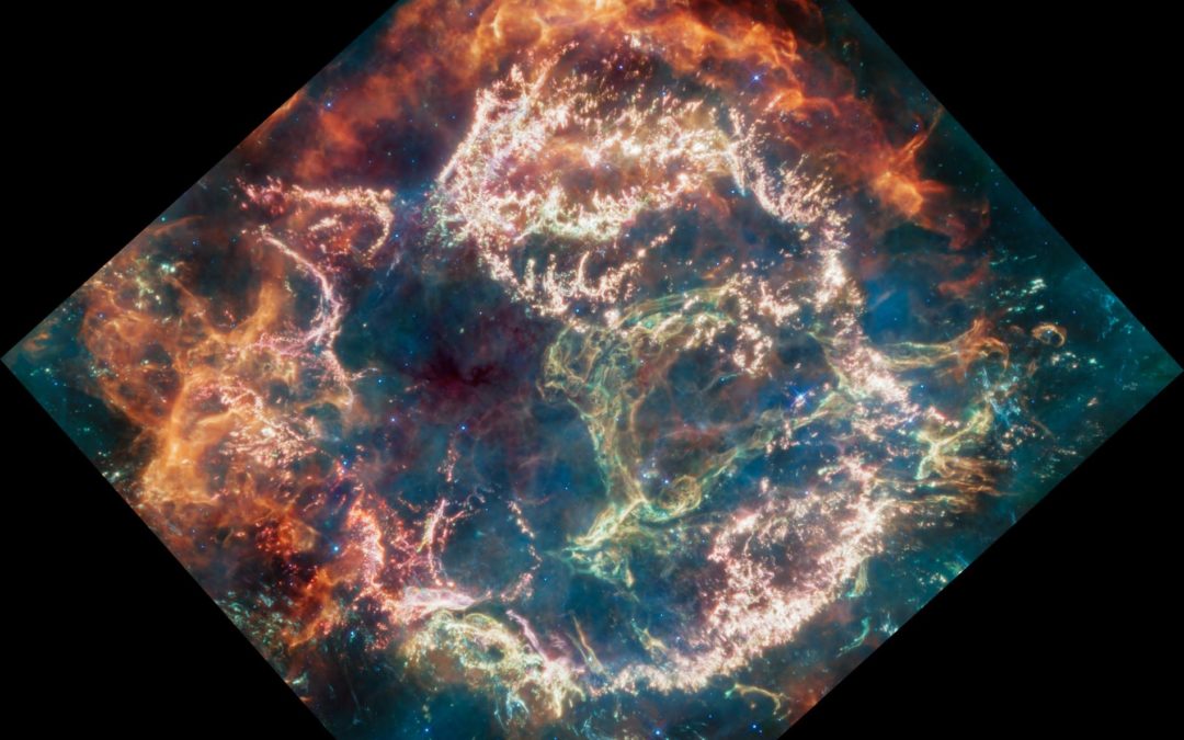 Un vestige de supernova redécouvert par le télescope spatial James Webb