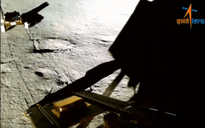 Vidéos : la mission indienne Chandrayaan-3 déploie son astromobile lunaire