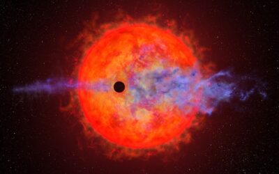Le télescope spatial Hubble observe une jeune planète, trop proche de son étoile, perdre son atmosphère